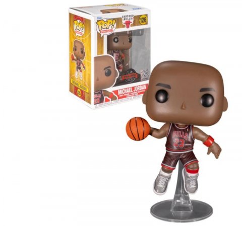 neuveden: Funko POP NBA: Bulls - Michael Jordan Black Pinstripe Jersey (exclusive spe