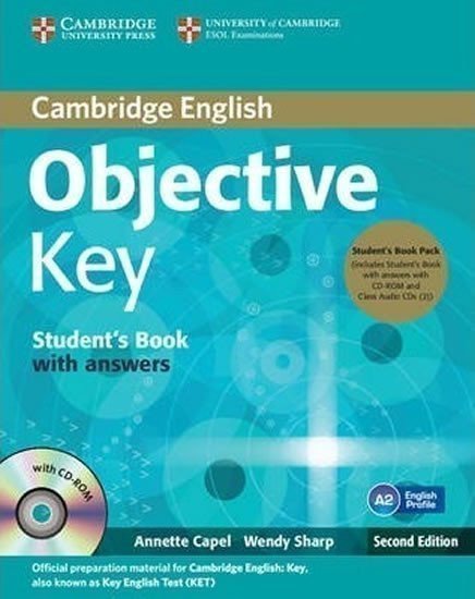 Capel Annette: Objective Key Students Book Pack (Students Book with Answers with CD-ROM an