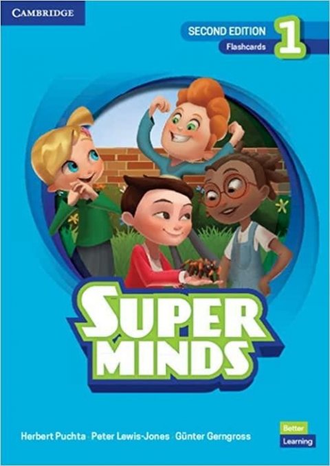 Gerngross Günter: Super Minds 1 Flashcards, Second Edition