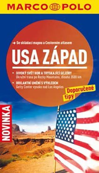 neuveden: USA západ - Průvodce se skládací mapou