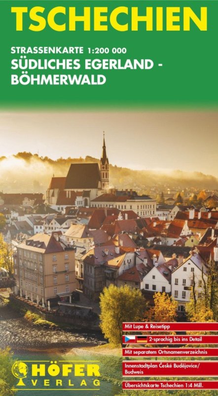 neuveden: Česká republika (Jižní Chebsko – Český les) 1:200 000 / automapa neuveden: Česká republika (Jižní Chebsko – Český les) 1:200 000 / automapa