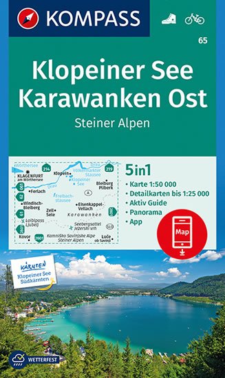 neuveden: Klopeiner See. Karawanken Ost. 65