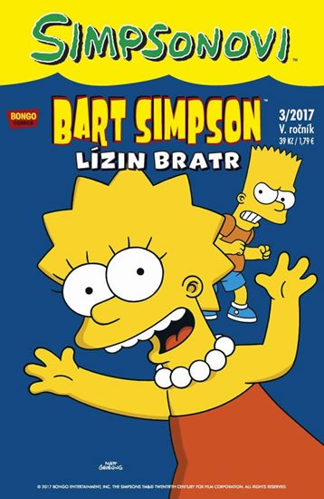 Groening Matt: Simpsonovi - Bart Simpson 03/2017 - Lízin bratr Groening Matt: Simpsonovi - Bart Simpson 03/2017 - Lízin bratr