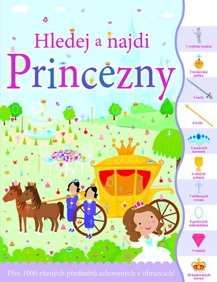 neuveden: Princezny - Hledej a najdi