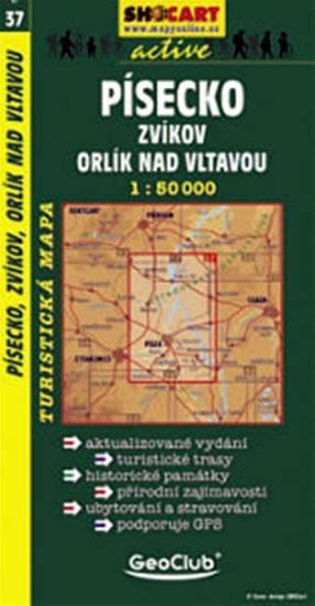 neuveden: SC 037 Písecko, Zvíkov nad Vltavou 1:50 000