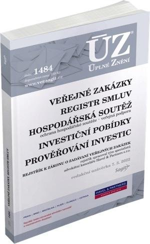 neuveden: ÚZ 1484 Veřejné zakázky, Ochrana hospodářské soutěže, Veřejná podpora, Inve