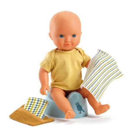 neuveden: DJECO Nočník pro panenky Potty & Wipes