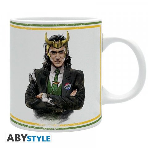 neuveden: Marvel Loki Hrnek keramický - President (objem 320 ml)
