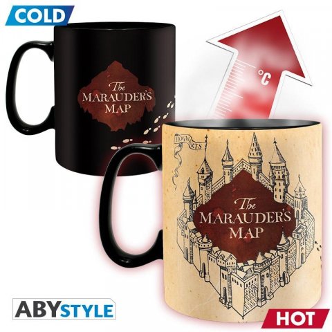 neuveden: Harry Potter Měnící keramický hrnek 460 ml - Pobertové