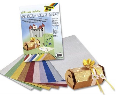 neuveden: Folia Metalizované papíry 23 x 33 cm - s mřížkou 230g neuveden: Folia Metalizované papíry 23 x 33 cm - s mřížkou 230g