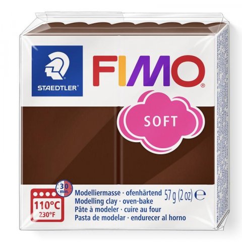 neuveden: FIMO soft 57g - čokoládová