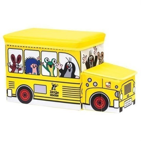 neuveden: Krtek : Autobus/krabice na hračky