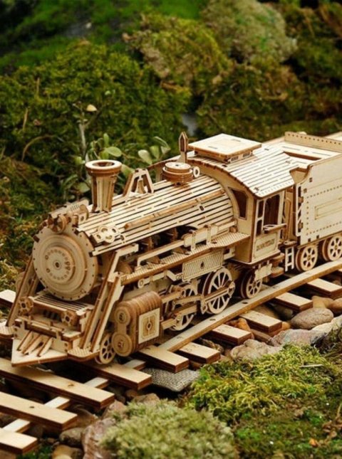 neuveden: NiXiM Dřevěné 3D puzzle/Lokomotíva neuveden: NiXiM Dřevěné 3D puzzle/Lokomotíva
