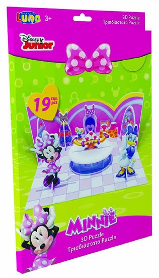 neuveden: Puzzle 3D - Minnie - papírové