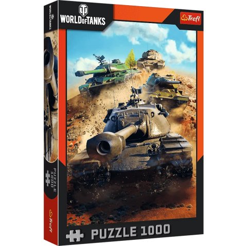 neuveden: Puzzle World of Tanks: Tanky v boji 1000 dílků