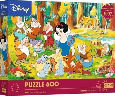 neuveden: Puzzle Disney: Sněhurka a sedm trpaslíků 600 dílků
