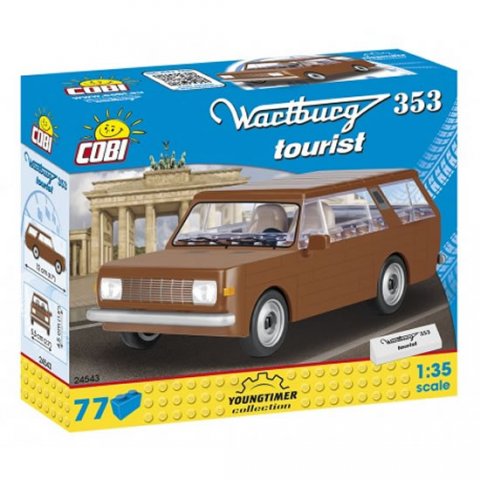 neuveden: Stavebnice COBI 24543 Wartburg 353 Tourist/77 kostek neuveden: Stavebnice COBI 24543 Wartburg 353 Tourist/77 kostek