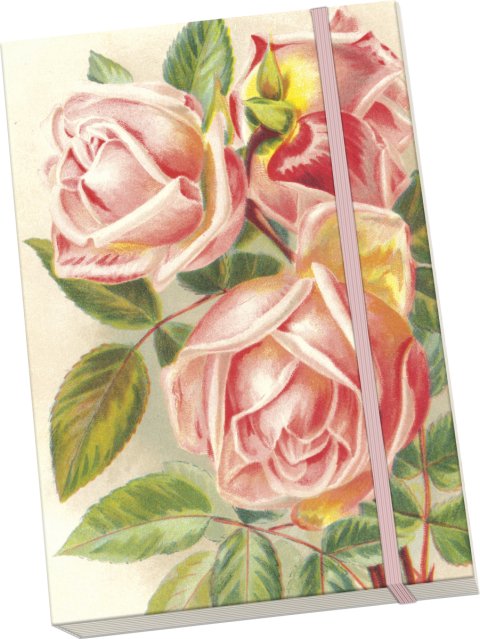 -: Notýsek Roses Pink