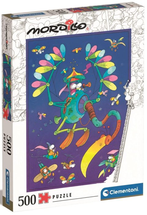 neuveden: Puzzle Mordillo: Cesta 500 dílků