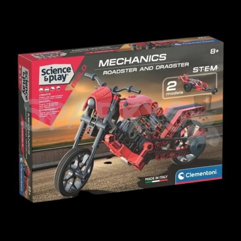neuveden: Science&Play Mechanická laboratoř Roadster a Dragster 2v1