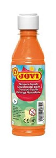neuveden: JOVI temperová barva 250ml v lahvi oranžová neuveden: JOVI temperová barva 250ml v lahvi oranžová