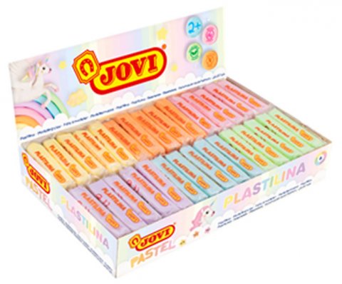neuveden: JOVI plastelína PASTEL 30x50g (6 pastel neuveden: JOVI plastelína PASTEL 30x50g (6 pastel