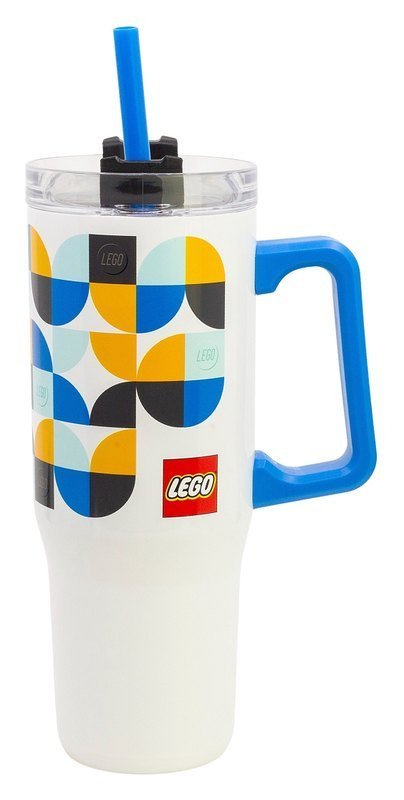 : LEGO Termohrnek s brčkem a uchem 920ml