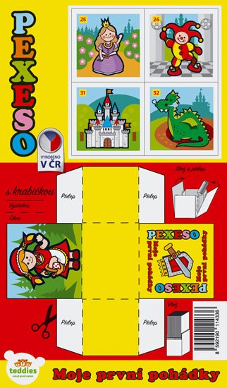 neuveden: Moje první pohádky - pexeso neuveden: Moje první pohádky - pexeso