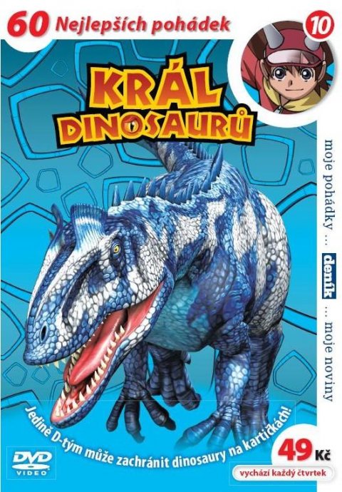 neuveden: Král dinosaurů 10 - DVD pošeta
