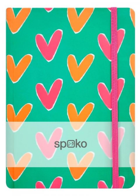neuveden: Spoko zápisník Creative malé srdce A5, linkovaný neuveden: Spoko zápisník Creative malé srdce A5, linkovaný