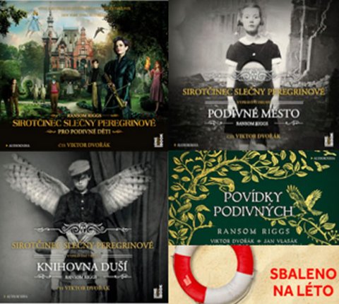Riggs Ransom: CD Sirotčinec + povidky (komplet Sirotčinec... pro podivné děti, Podivné mě