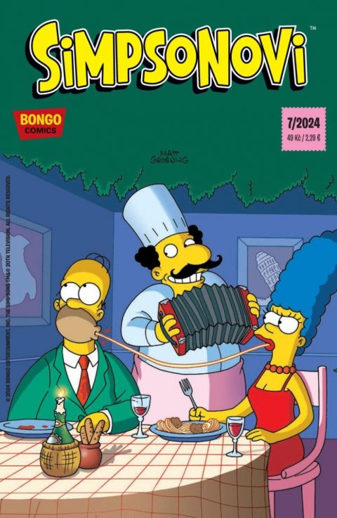 kolektiv autorů: Simpsonovi 7/2024