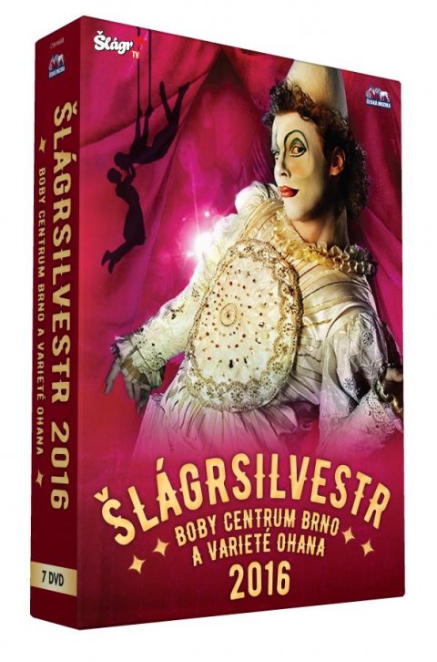 neuveden: Šlágr silvestr 2016 Boby centrum a Varieté - 15 DVD neuveden: Šlágr silvestr 2016 Boby centrum a Varieté - 15 DVD
