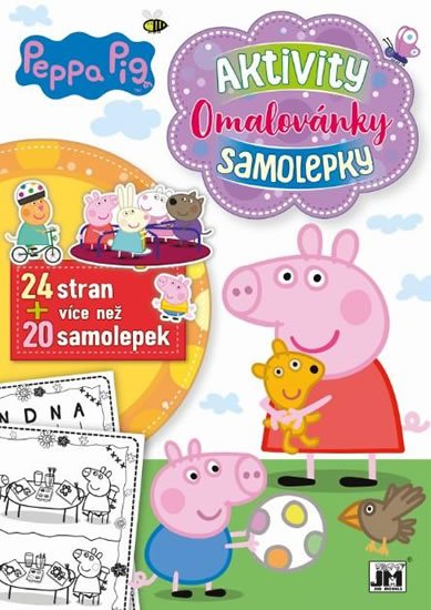 neuveden: Prasátko Peppa - Cvičebnice A4+