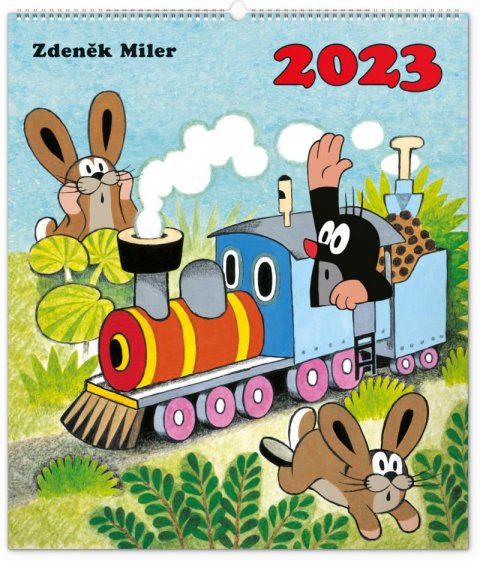 neuveden: Kalendář 2023 nástěnný: Krteček, 48 × 56 cm neuveden: Kalendář 2023 nástěnný: Krteček, 48 × 56 cm