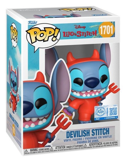 -: Funko POP: Disney Lilo & Stitch - Devilish Stitch (s možností CHASE verze) 