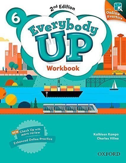 Kampa Kathleen: Everybody Up 6 Workbook with Online Practice (2nd)