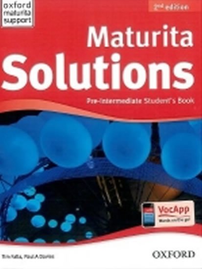 Falla Tim: Maturita Solutions Pre-Intermediate Student´s Book 2nd (CZEch Edition)