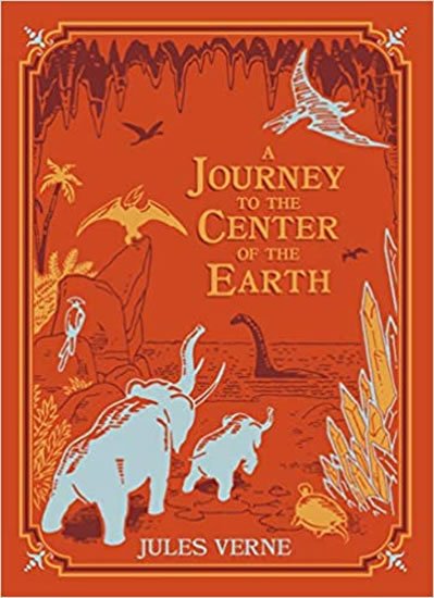 Verne Jules: A Journey to the Center of the Earth (Barnes & Noble Children's Leather