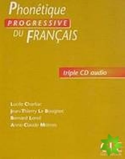 kolektiv autorů: Phonétique progressive du francais Débutant Coffret CD audio