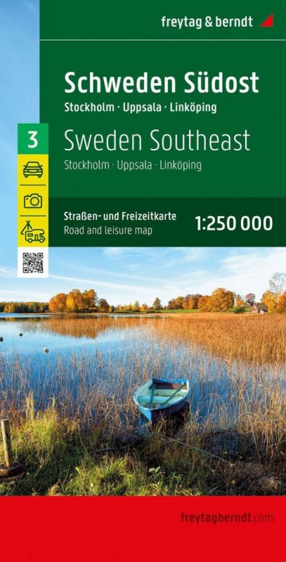 neuveden: Švédsko jihovýchod 1:250 000 / automapa