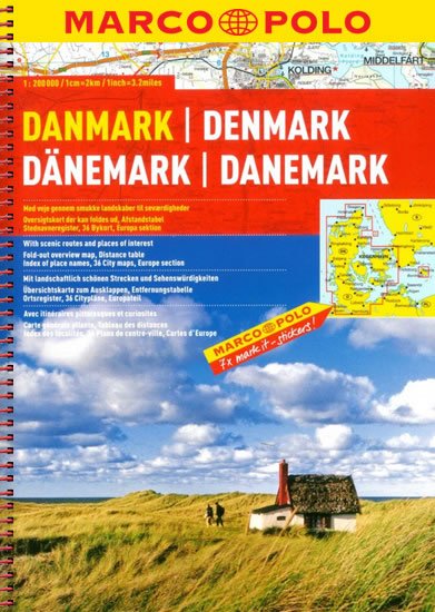 neuveden: Dánsko/atlas-spirála 1:200T MD neuveden: Dánsko/atlas-spirála 1:200T MD