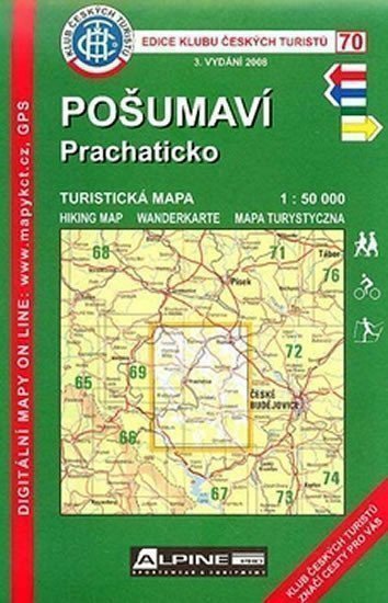 neuveden: KČT 70 - Pošumaví Prachaticko