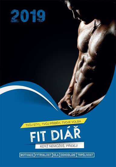 Holomková Stanislava: Fit diář 2019 pro muže