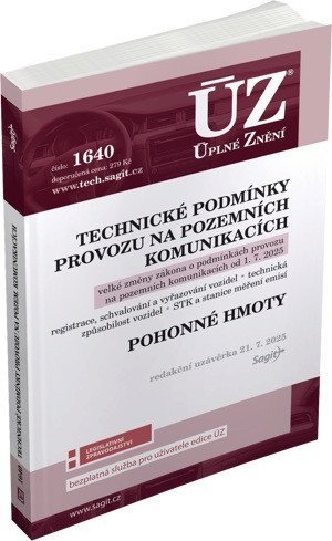 neuveden: ÚZ 1640 Technické podmínky provozu na pozemních komunikacích, Pohonné hmoty
