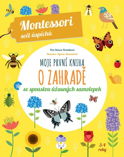 Piroddiová Chiara: Moje první kniha o zahradě se spoustou úžasných samolepek Piroddiová Chiara: Moje první kniha o zahradě se spoustou úžasných samolepek