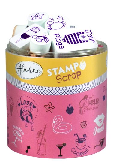 neuveden: Razítka Stampo Scrap - moje léto