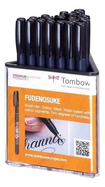 neuveden: Tombow Štětcové fixy Fudenosuke 20 ks