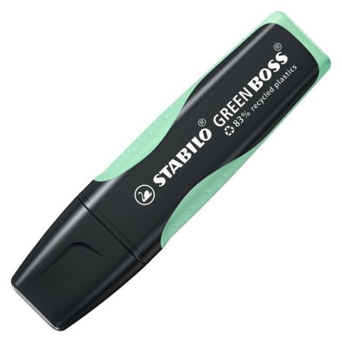 neuveden: Zvýrazňovač STABILO Green BOSS Pastel - jemná mátová zeleň