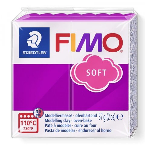 neuveden: FIMO soft 57g - purpurová neuveden: FIMO soft 57g - purpurová
